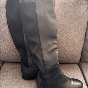 Cole Haan Black Over the Knee Boots